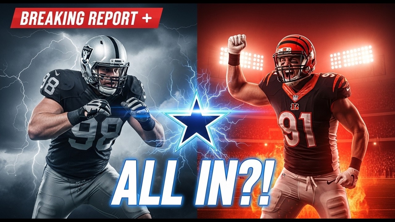 Cowboys Linked To Maxx Crosby TRADE & Trey Hendrickson Signing 🚨 ESPN Bombshell | Cowboys Rumors