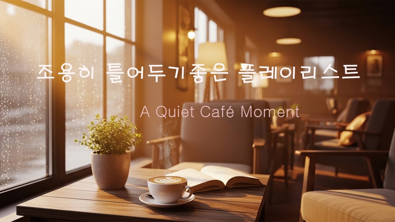 카페 음악 1시간 | 집중·휴식 감성 BGM