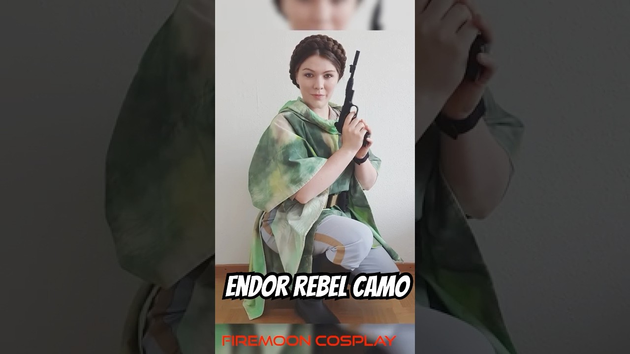 Самодельный камуфляж с повстанцами с Эндора