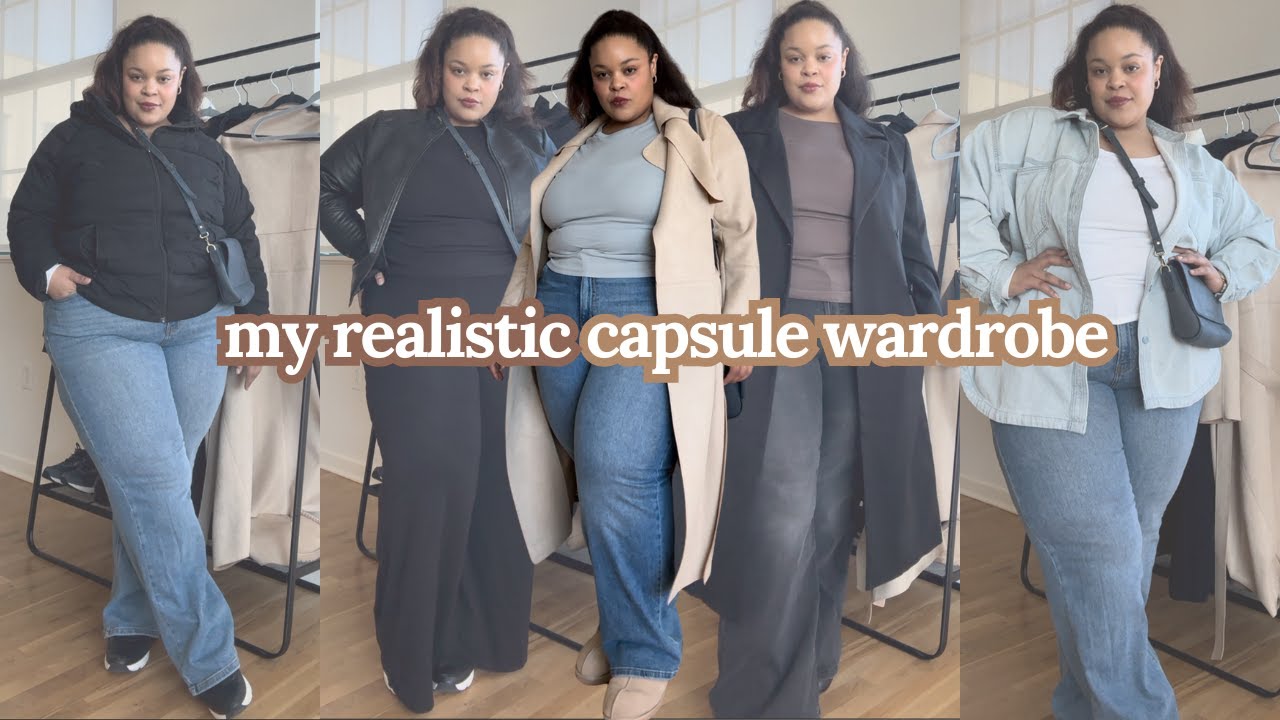 Realistic Plus-Size Winter Capsule Wardrobe 2025 | 500+ Outfit Ideas | Multi-Brand Collective