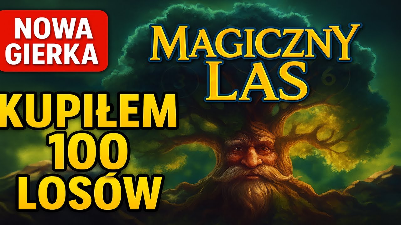 Gierki Lotto #76 🎲 MAGICZNY LAS 👉 PREMIERA 👉 GRAM 100 RAZY!