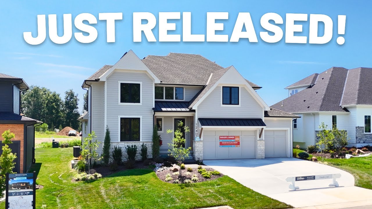 Inside Overland Park’s Newest Model Homes (Riverstone Valley)