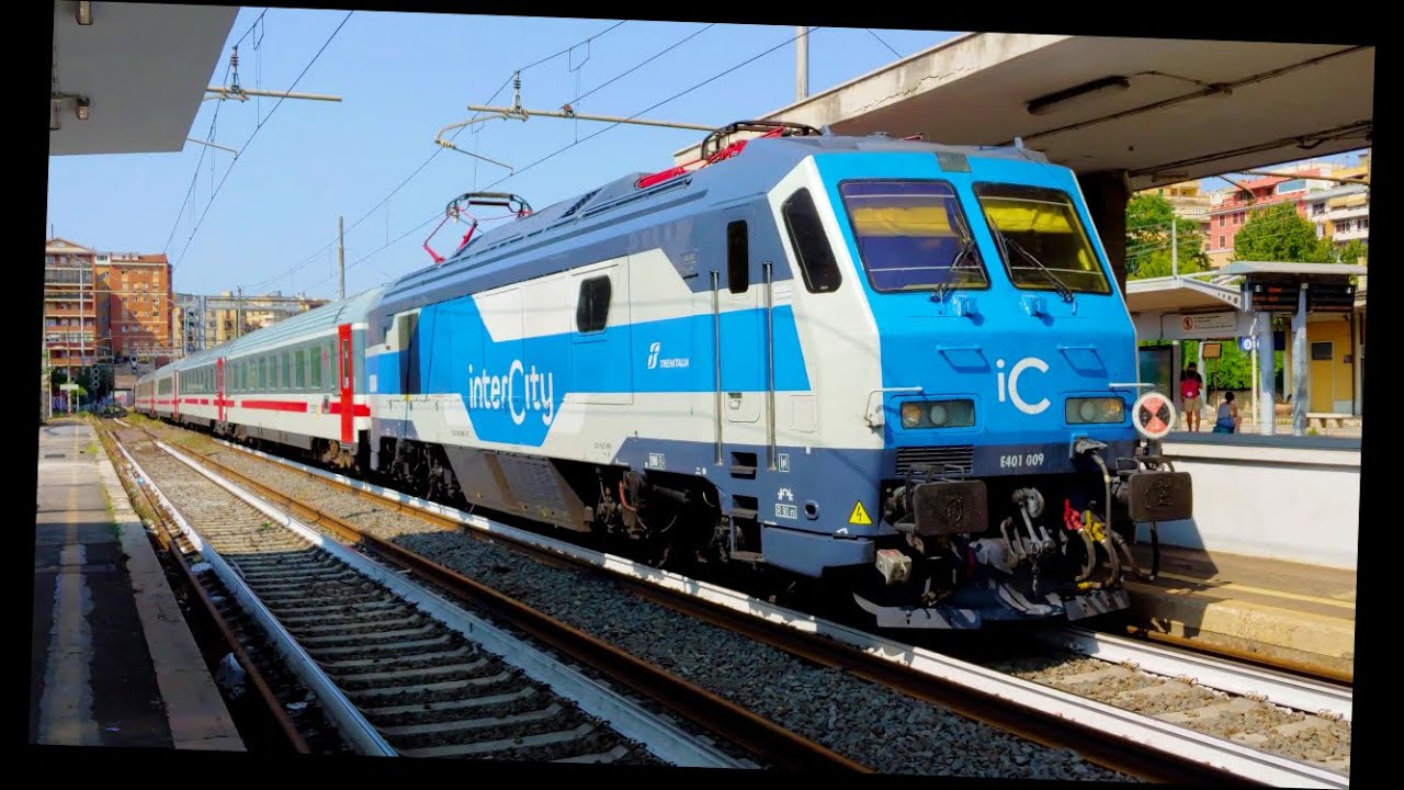 PRIMI SERVIZI COMMERCIALI PER LE E401 NELLA NUOVA LIVREA INTERCITY!