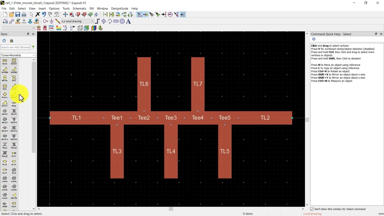 Microstrip filter design and simulation in ADS #ads