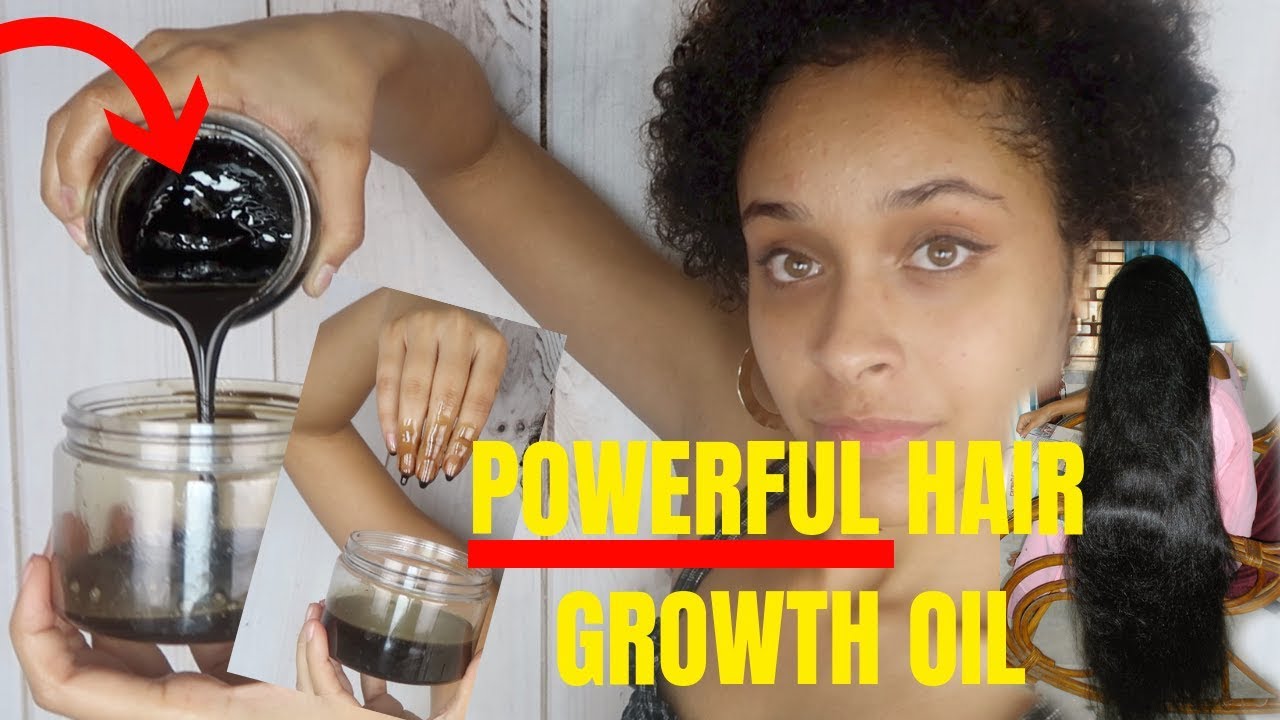 MAKING THE WORLD'S MOST *POWERFUL*  HAIR GROWTH OIL