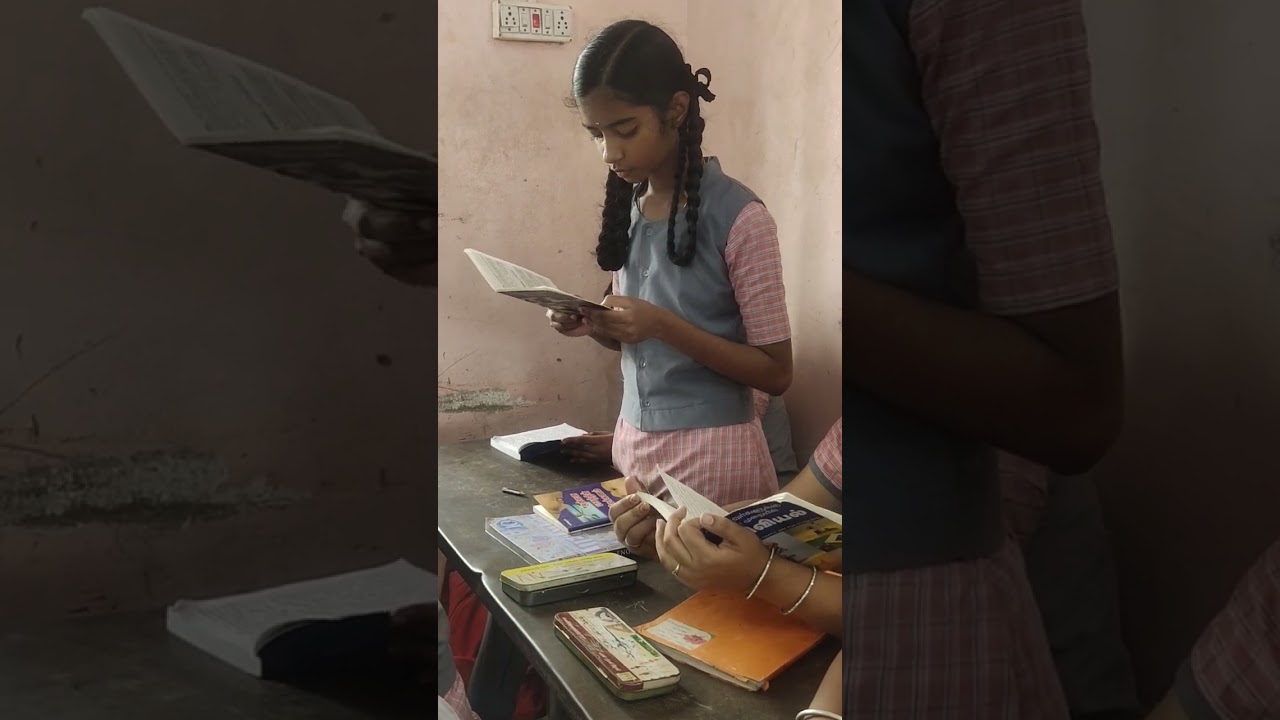 LIBRARY|READING PRACTICE @GHSS-SATHUVACHARI-vg2nc