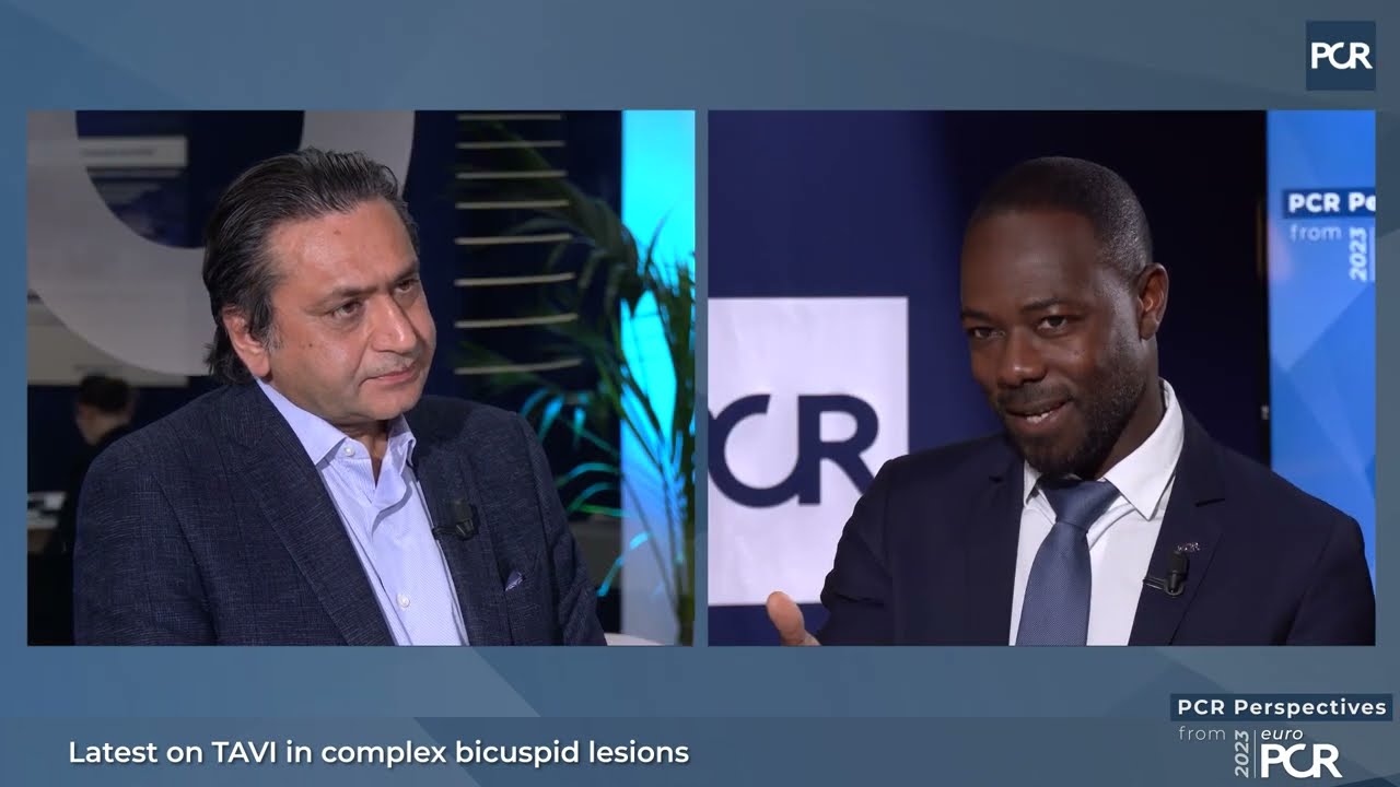 Latest on TAVI in complex bicuspid lesions - EuroPCR 2023