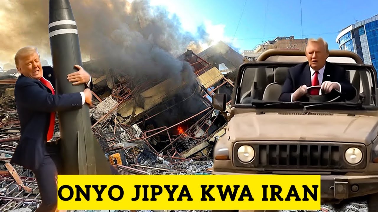 IRAN YATOA ONYO KWA DUNIA NA KUPUUZA ONYO LA TRUMP