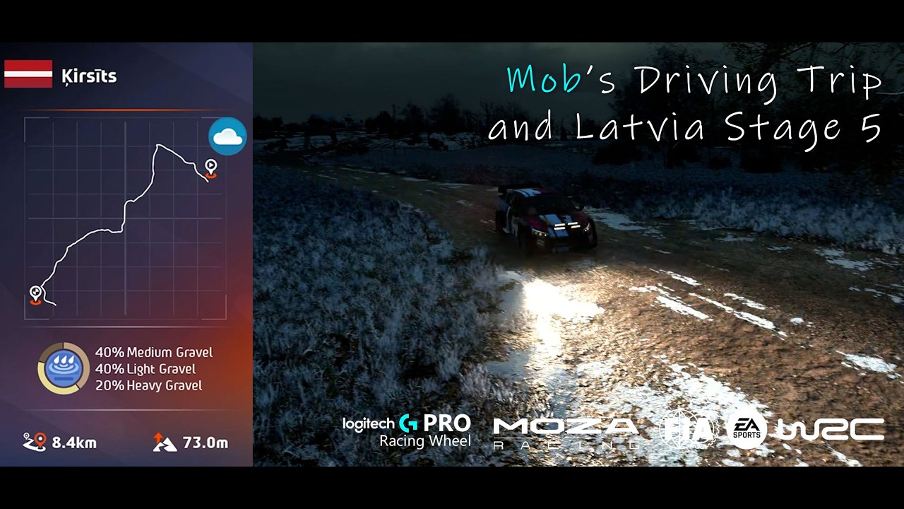 FIA WRC TET Rally Latvia Stage5