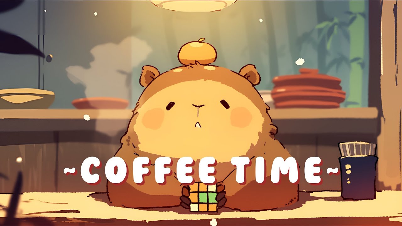 Capybara Beats Radio - Chill Beats to Help You Relax ~ Warm Feelings ~ 🦫 🎧 ✨ | Study Aid