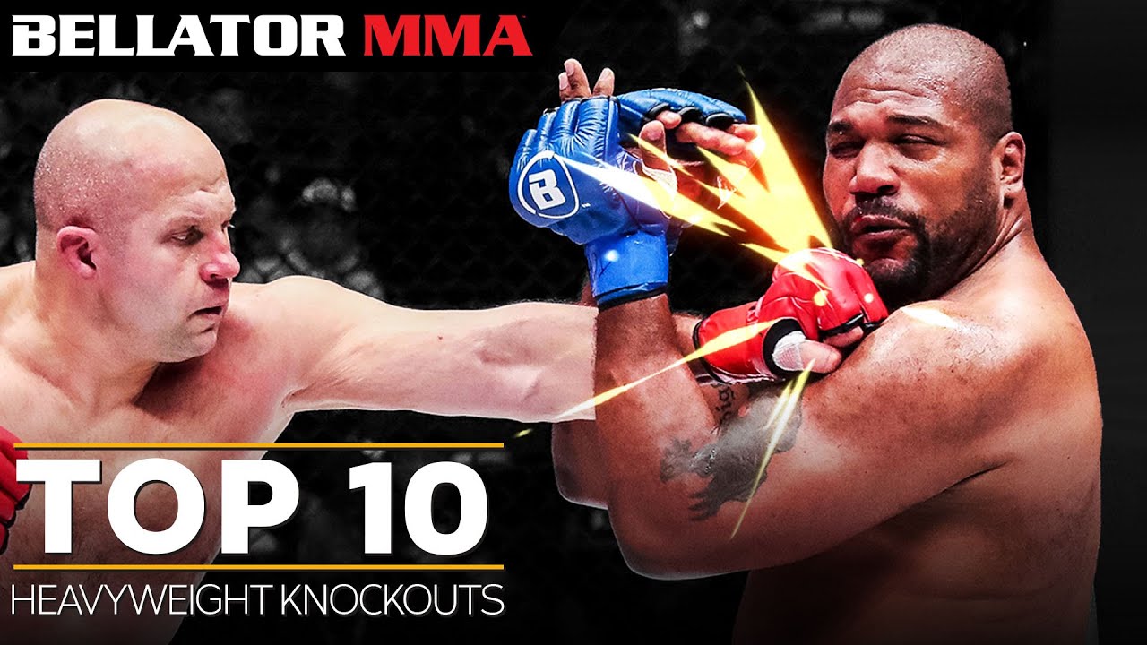 ТОП-10 нокаутов в тяжёлом весе | Bellator MMA
