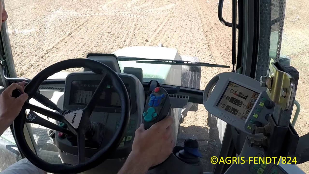 fendt 820 vario tms avec horsch terrano 3fx