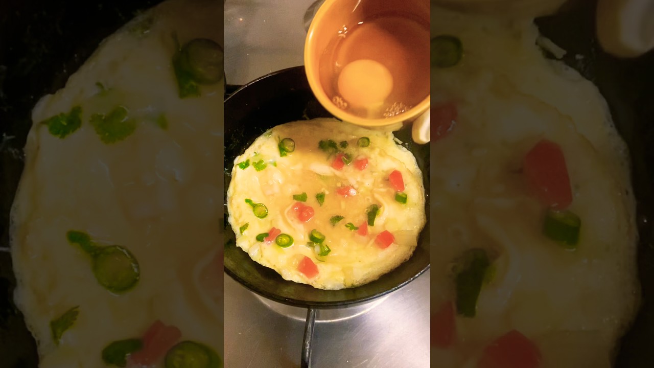 Street style Masala eggs 🥚 Poach 