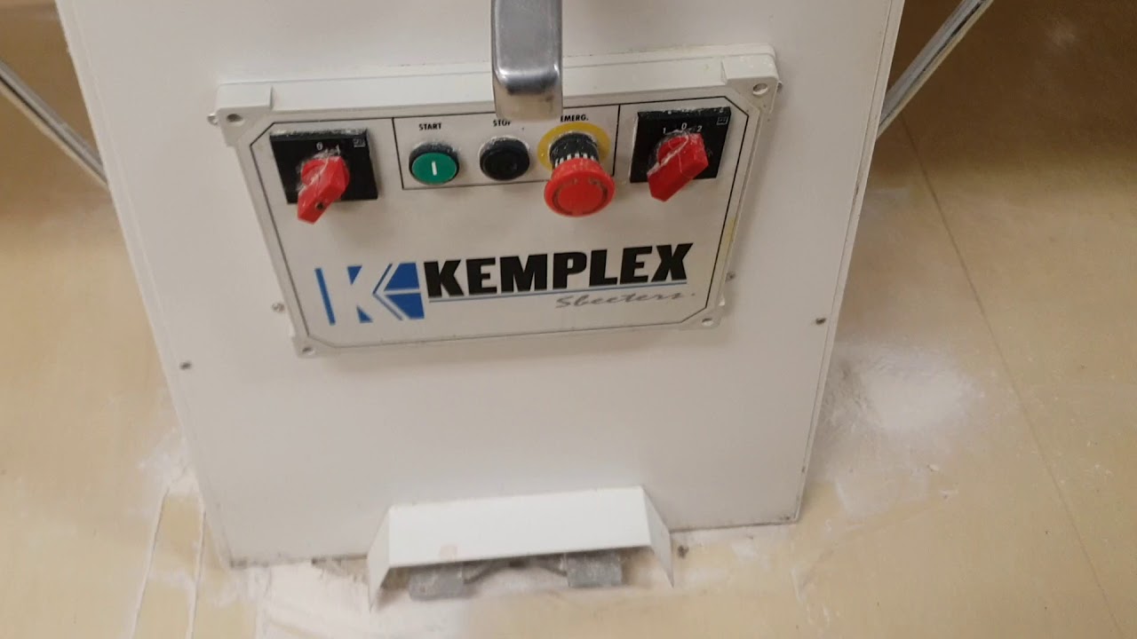 D107924 Kemplex Commercial Dough Sheeter