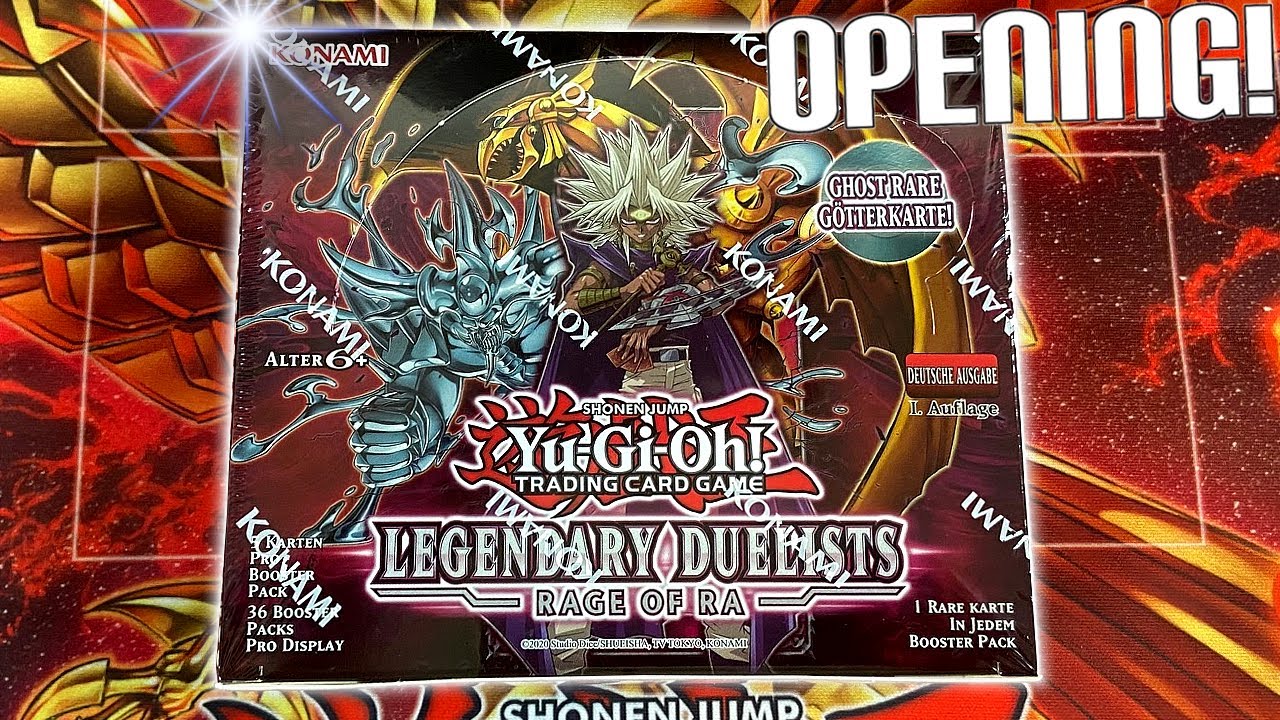 Ghost Rare Hunting! Yu-Gi-Oh! Legendary Duelists Rage of Ra Opening
