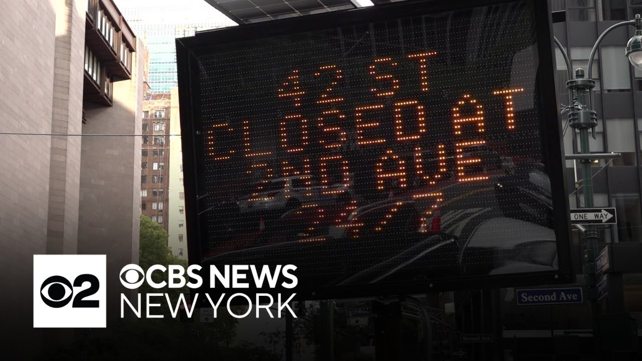 NYC Gridlock Alert Days start for 2024 U.N. General Assembly