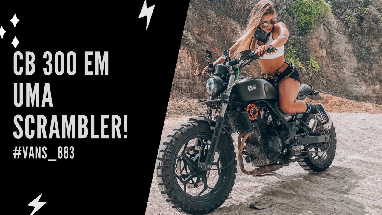 COMPREI UMA CB 300 DETONADA! EAI O QUE ELA VAI VIRAR?