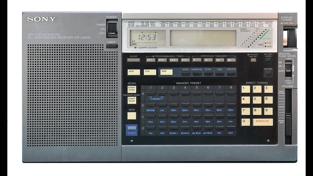 Ремонт ресивера Sony ICF-2001D, часть 3: Конденсаторы и основная обнаруженная неисправность