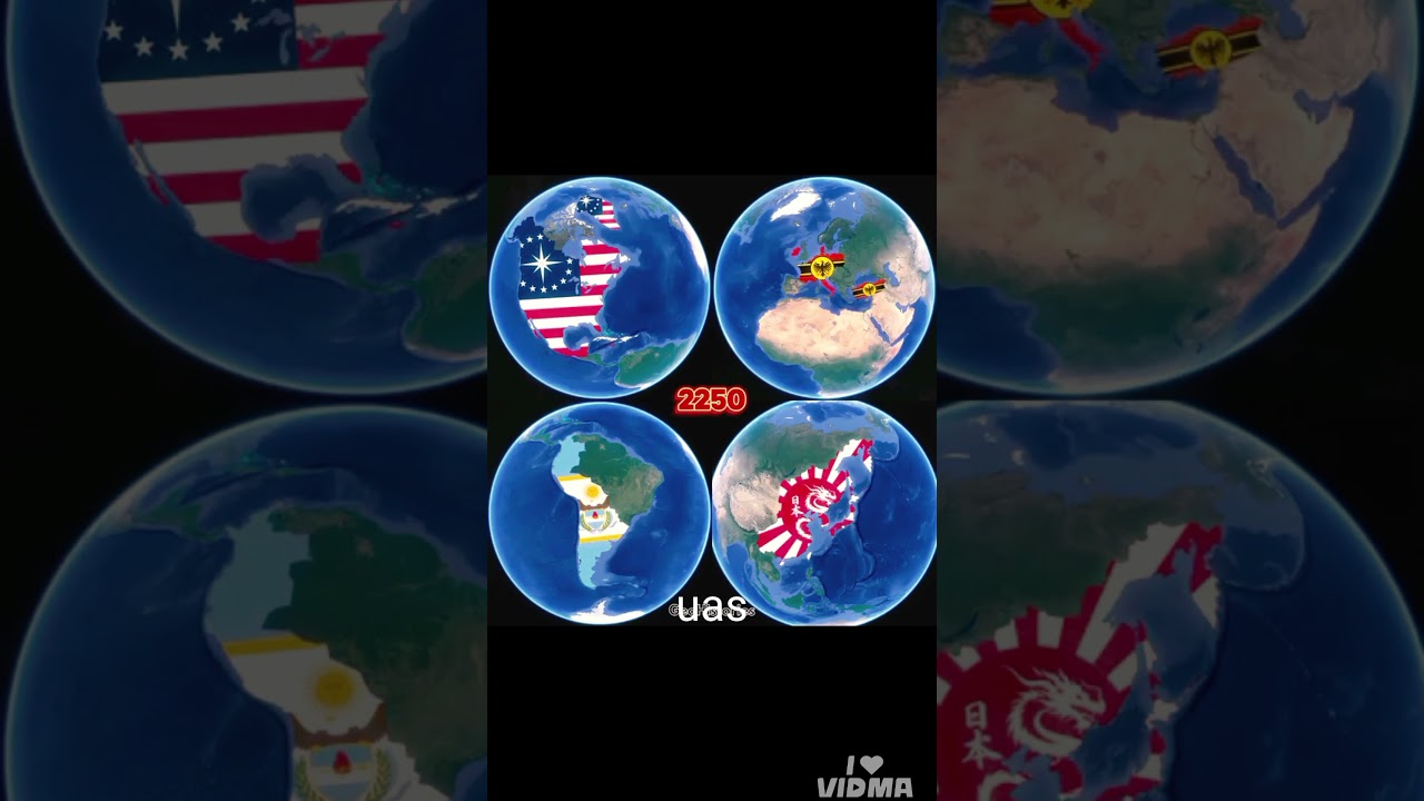 Evolution of United States Germany Argentina # Japan in 600 Years #mpsc #maps
