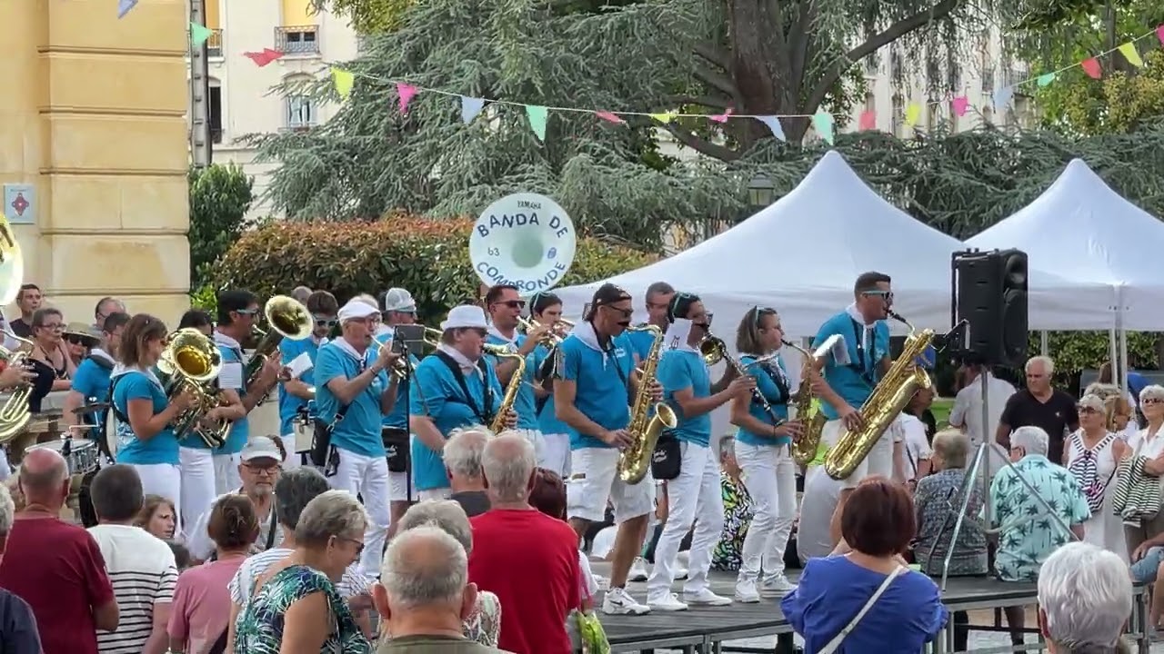 BANDA DE COMBRONDE PUY DE DOME A NERIS LES BAINS   ALLIER