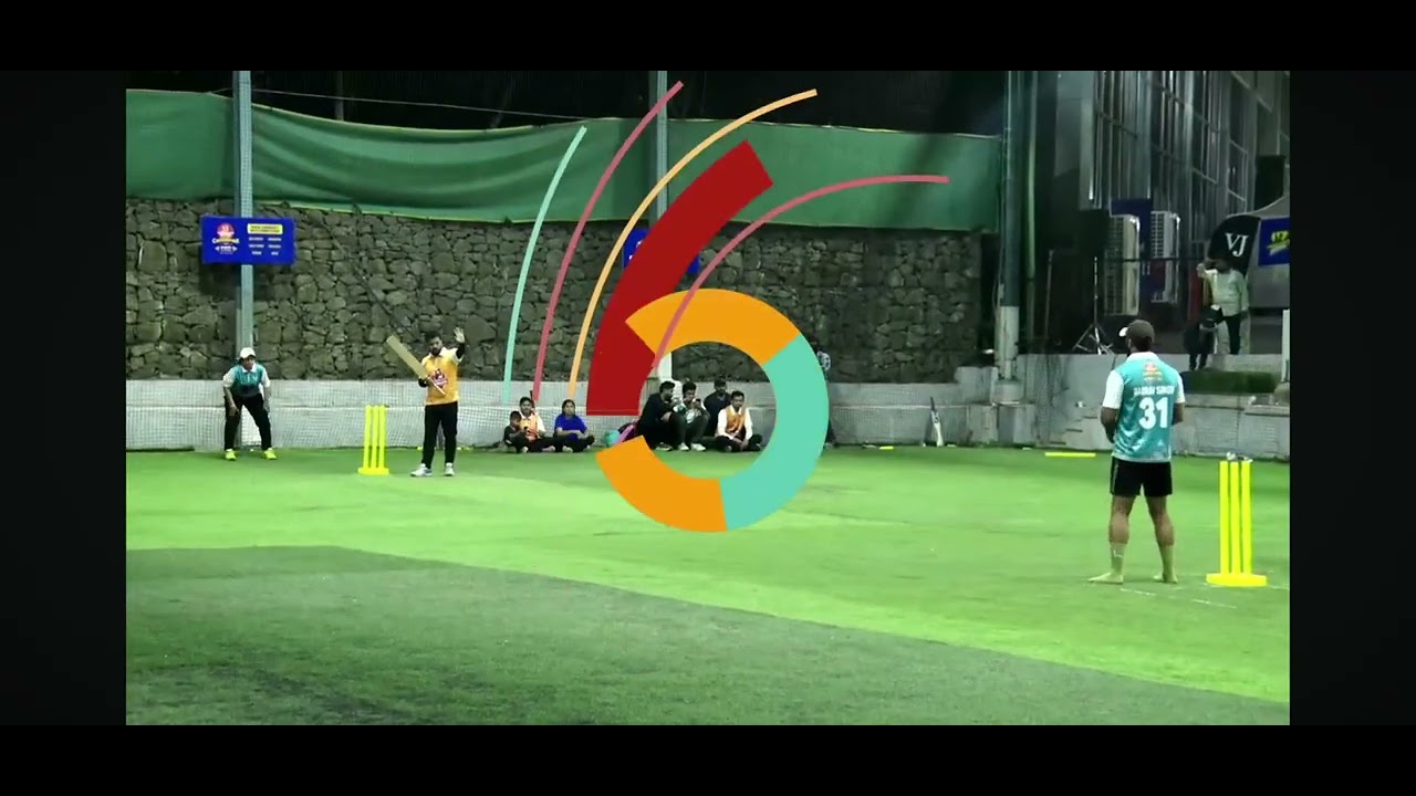 VJ Carnival Box cricket 1st Quater final match YashOne Giants Vs YWiN Orrizonte Stickers 