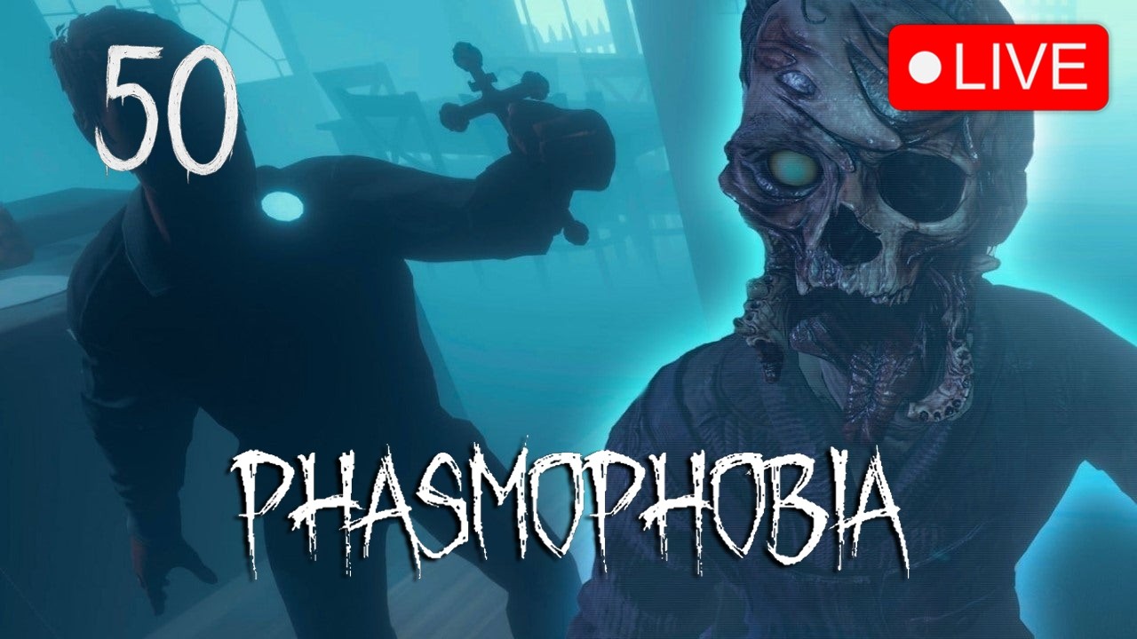 Zonder stem in een horror game…👻😮| Phasmophobia Livestream (Volledige Stream)