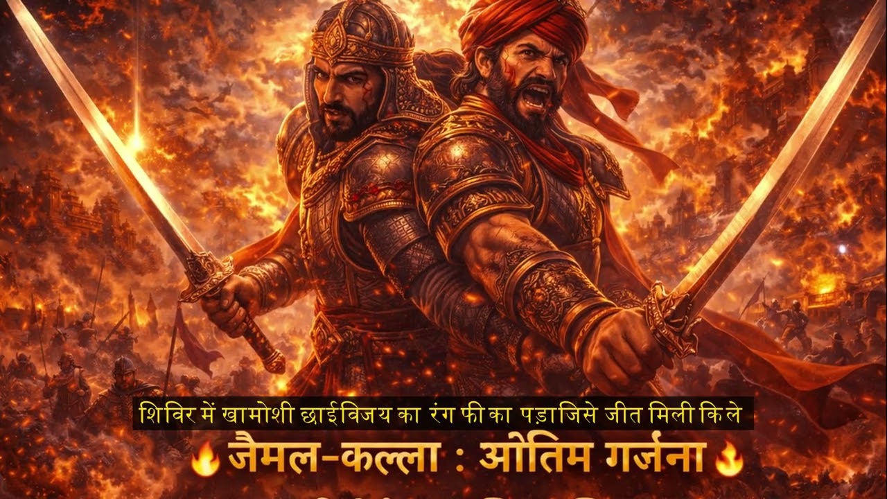 4 हाथो से युद्ध करने वाला कल्ला जी राठौड़ अकबर की सेनाओ से लड़ा | वीर पुत्र महाराणा प्रताप | EP.456