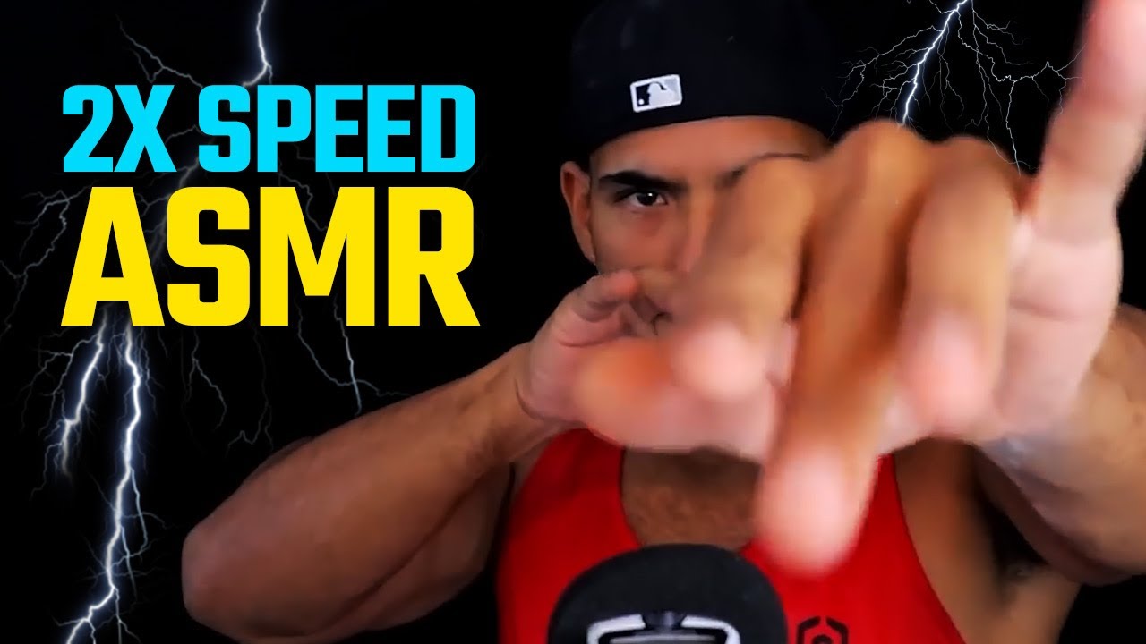 2X SPEED ASMR - very fast & aggressive asmr