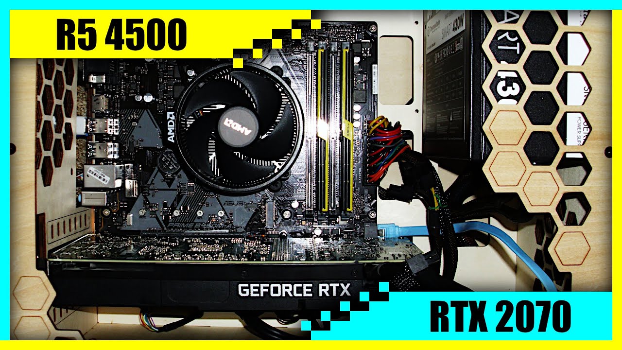 Ryzen 5 4500 + RTX 2070 Gaming PC in 2022 | Tested in 7 Games