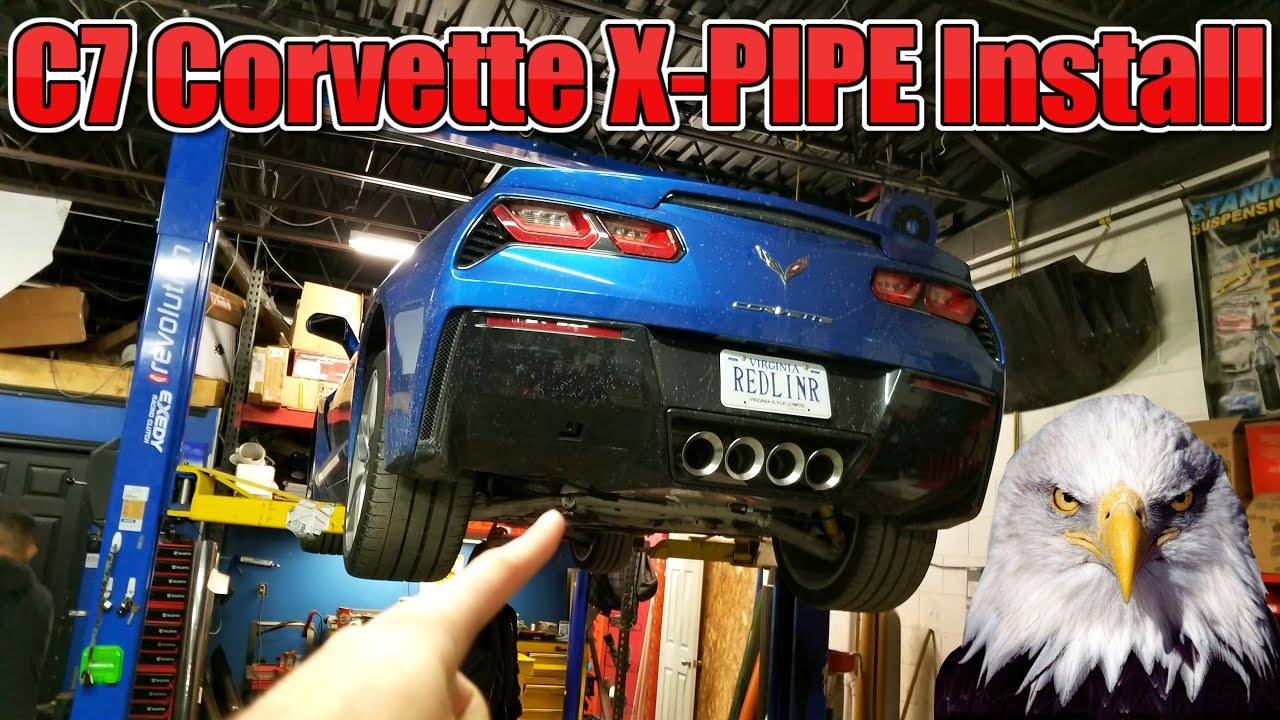 Chevrolet Corvette Borla X-Pipe Install + Before And After Testing!