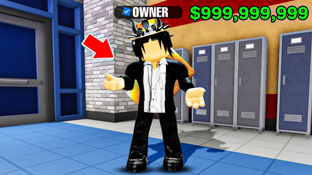 I Went Undercover on the OWNER's Acccount in Roblox Fight in a School..🤯