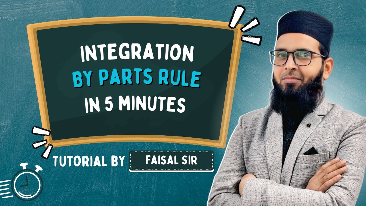 Integration by Parts Made Easy | Learn It in 5 Minutes | Class 12 | Board Exams 2026 | Faisal Sir