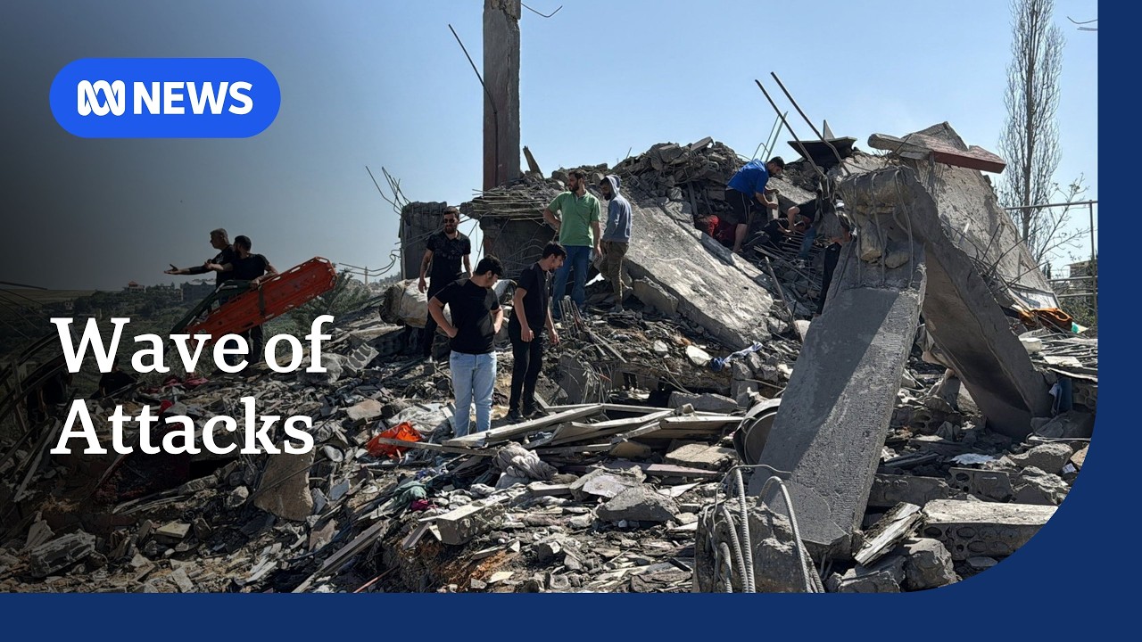 Israel strikes Lebanon despite ceasefire, Iran threatens US sites if its tankers are hit | ABC NEWS