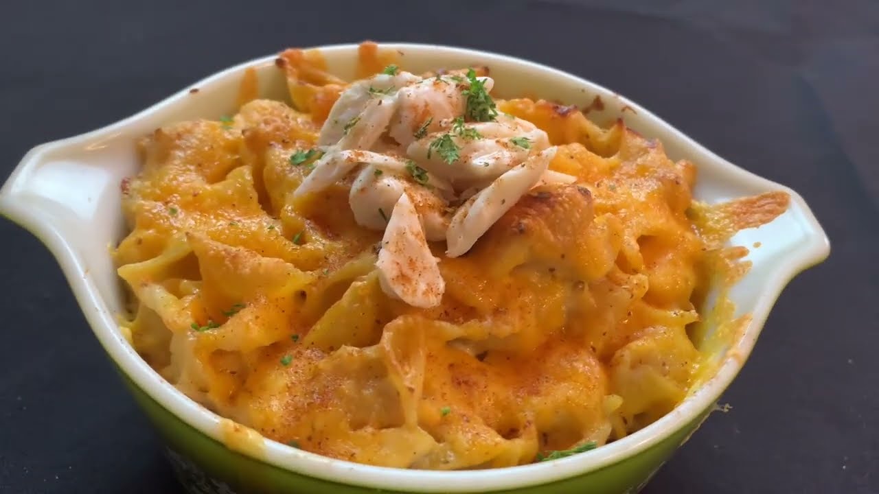 Old Bay Crab Mac and Cheese 