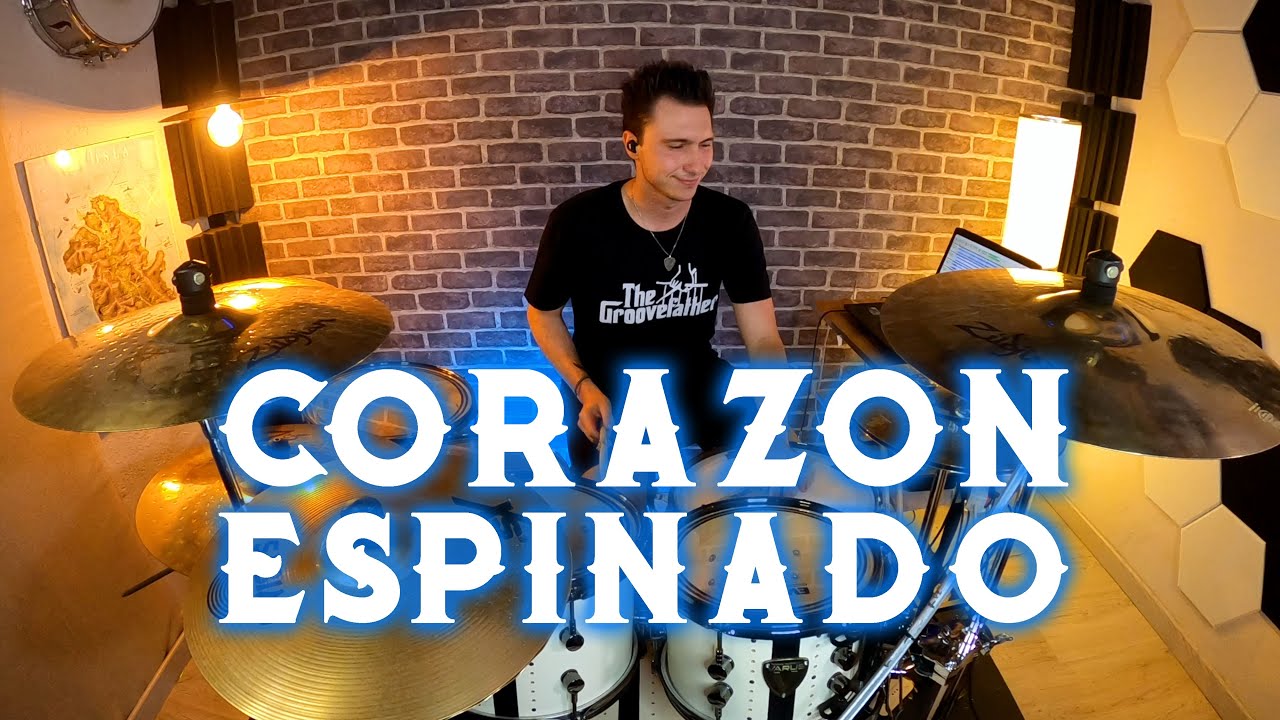 Coraz&oacute;n Espinado - Santana ft. Man&aacute; (Drum Cover)