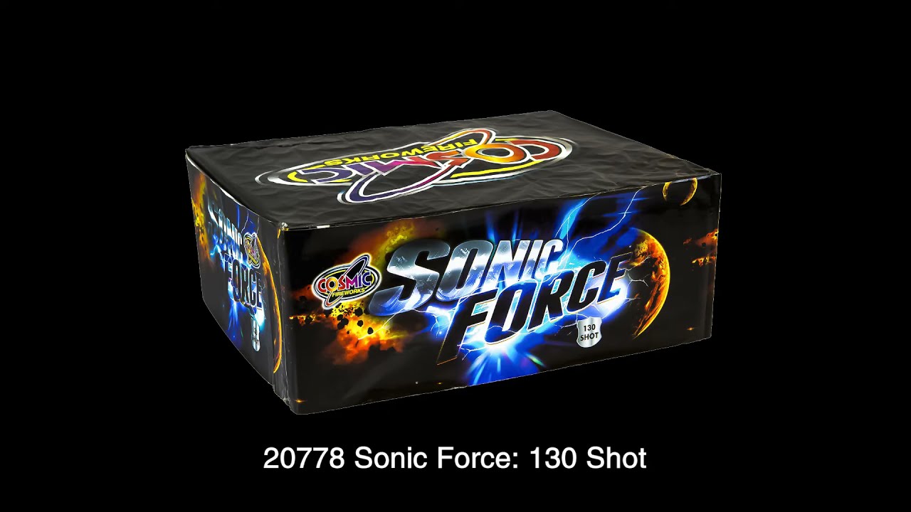 Sonic Force from Cosmic Fireworks @fireworkcrazy