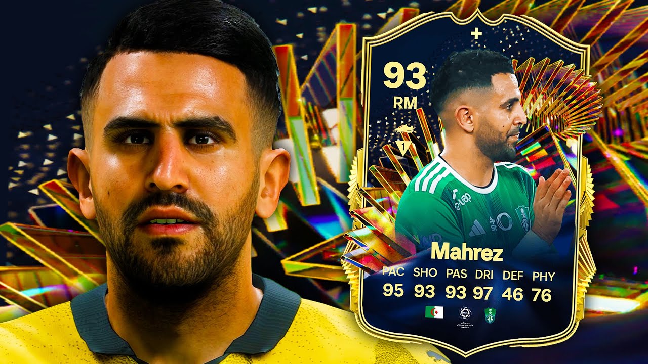 93 TOTS Mahrez Player Review - EA FC 24