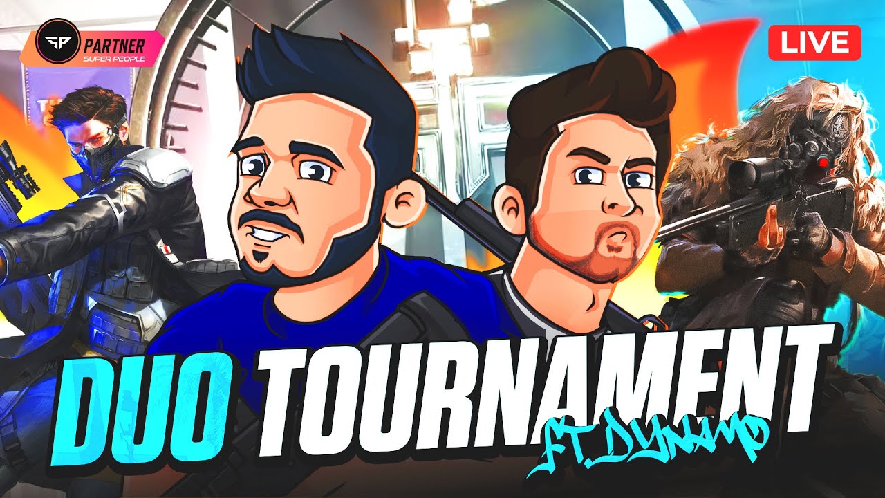 SUPER PEOPLE DUO FPP TOURNAMENT WITH DYNO! DUO/SQUAD GRIND LATER!