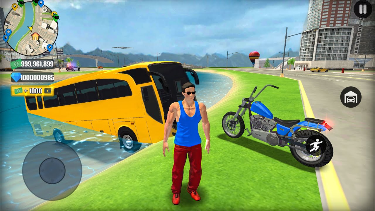 Go to Town 6 - Transport Bus & Bike Driving in Open World Game - Android Gameplay