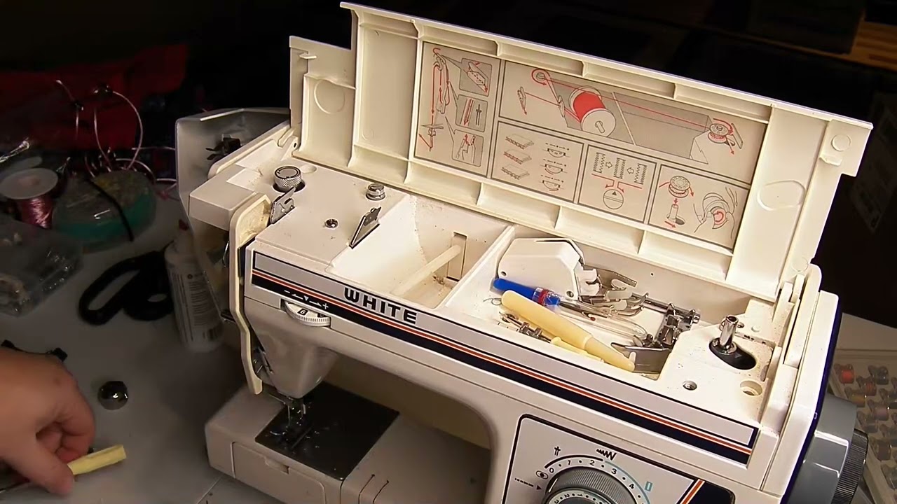 Oiling my White Jeans Machine