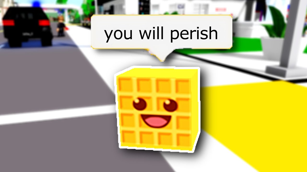 A Talking Waffle Summoned a Roblox Tsunami (Brookhaven RP Funny Moments)