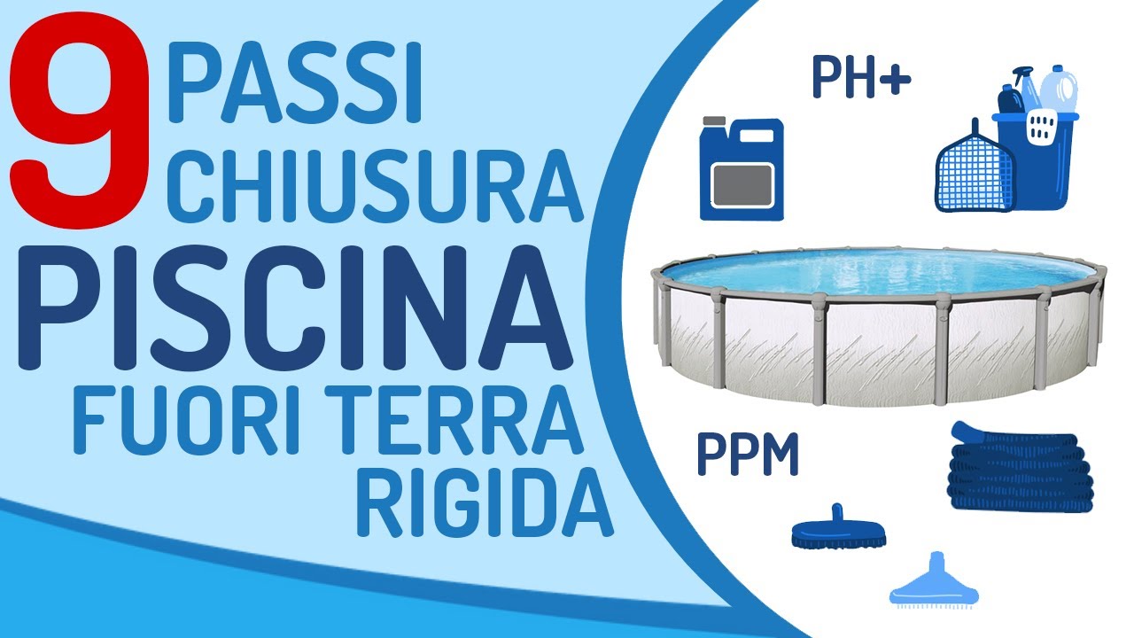 Chiusura piscina fuori terra rigida (in 9 passi)