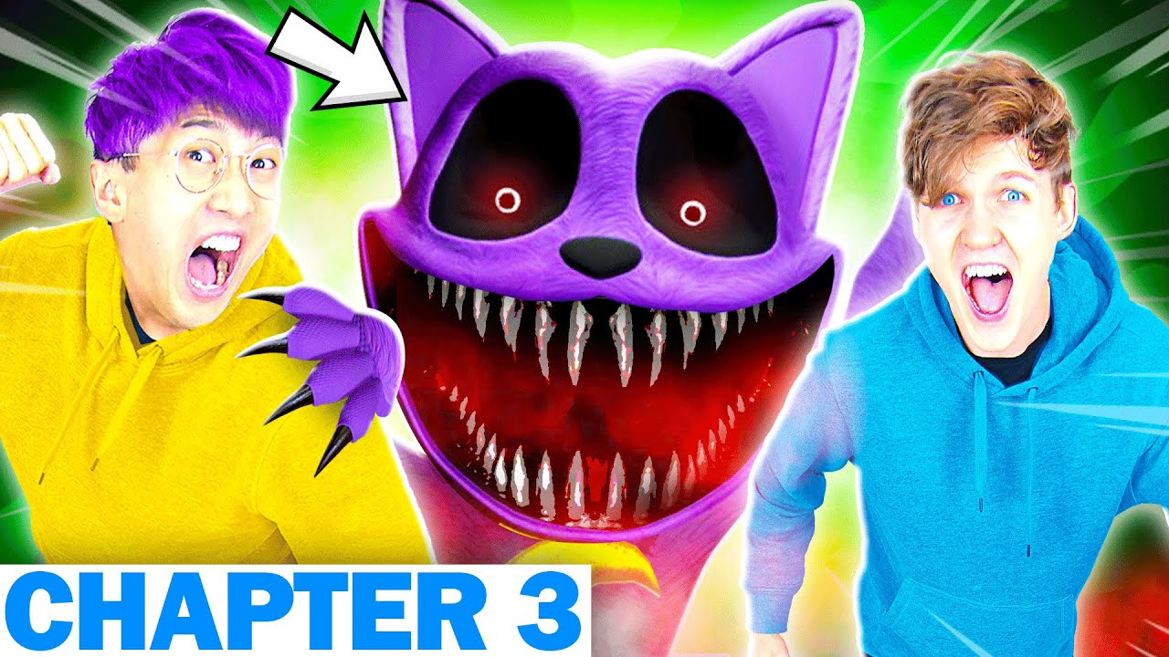 LANKYBOX Играет в POPPY PLAYTIME ГЛАВА 3!? (ПОЛНАЯ ИГРА!)