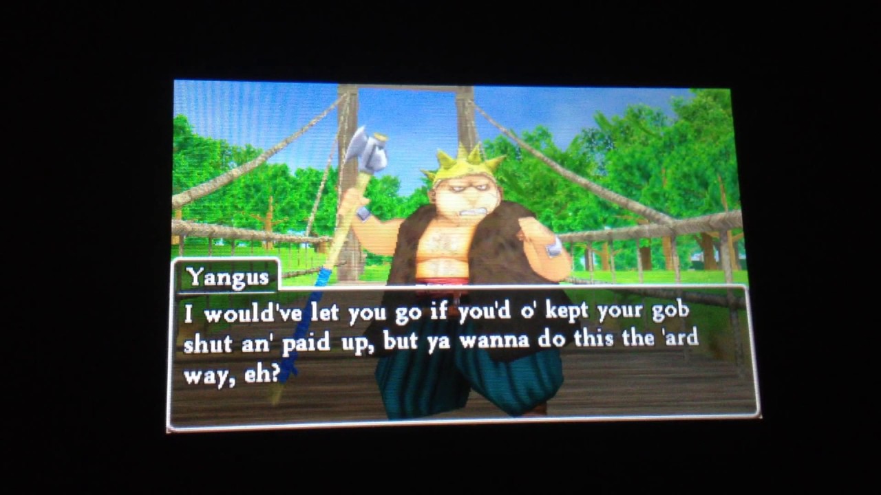Dragon Quest 8 (3DS) Cutscene - The first time 