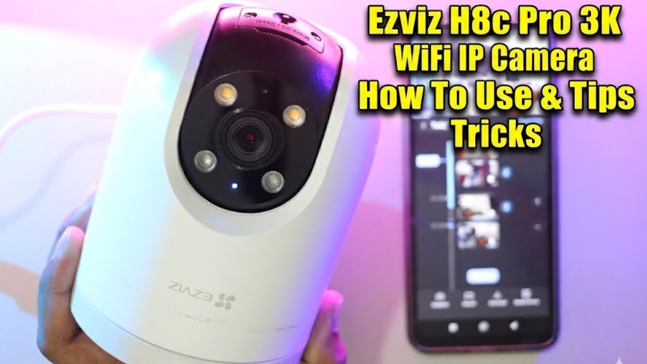 EZVIZ CS H8c Pro 5MP 3K How To Use & Tips Tricks