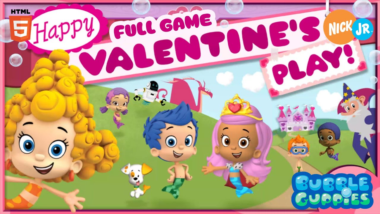 Bubble Guppies™: Happy Valentine's Play! (HTML5) - Nick Jr. Games