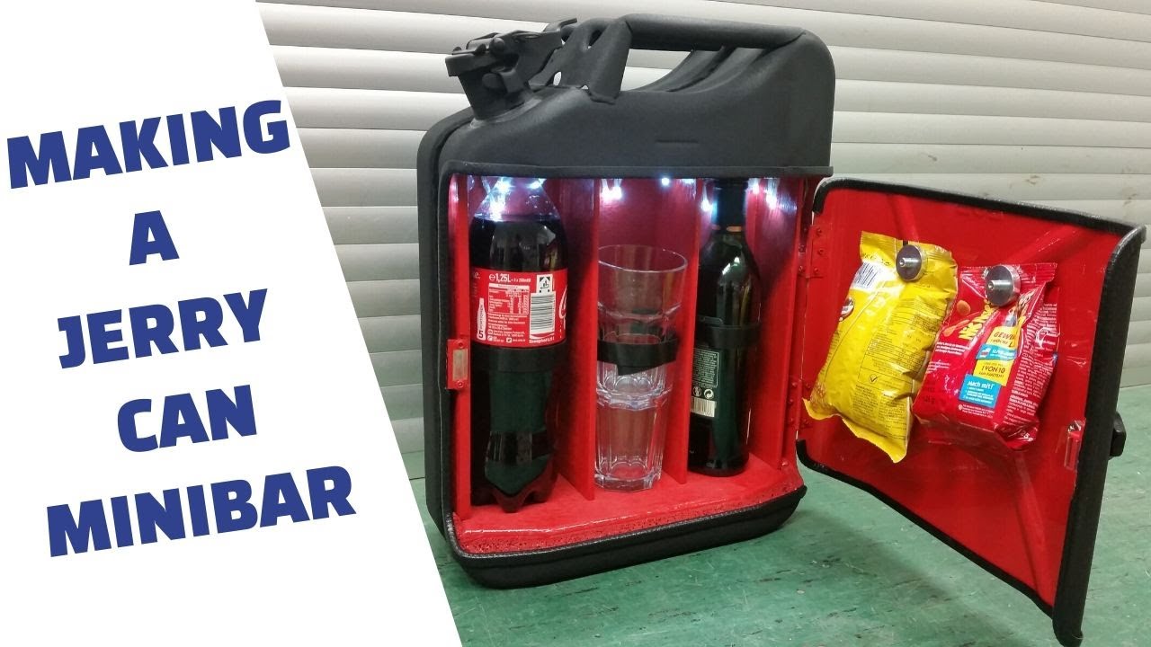 How to make a Jerry Can Mini Bar
