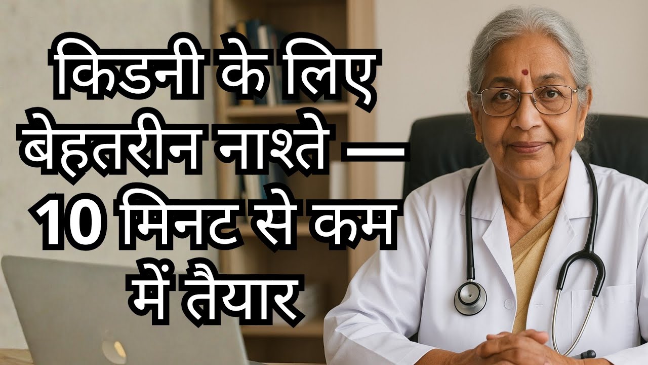 किडनी रोग के लिए 7-दिन का आसान नाश्ता प्लान | 10 मिनट से कम समय में
