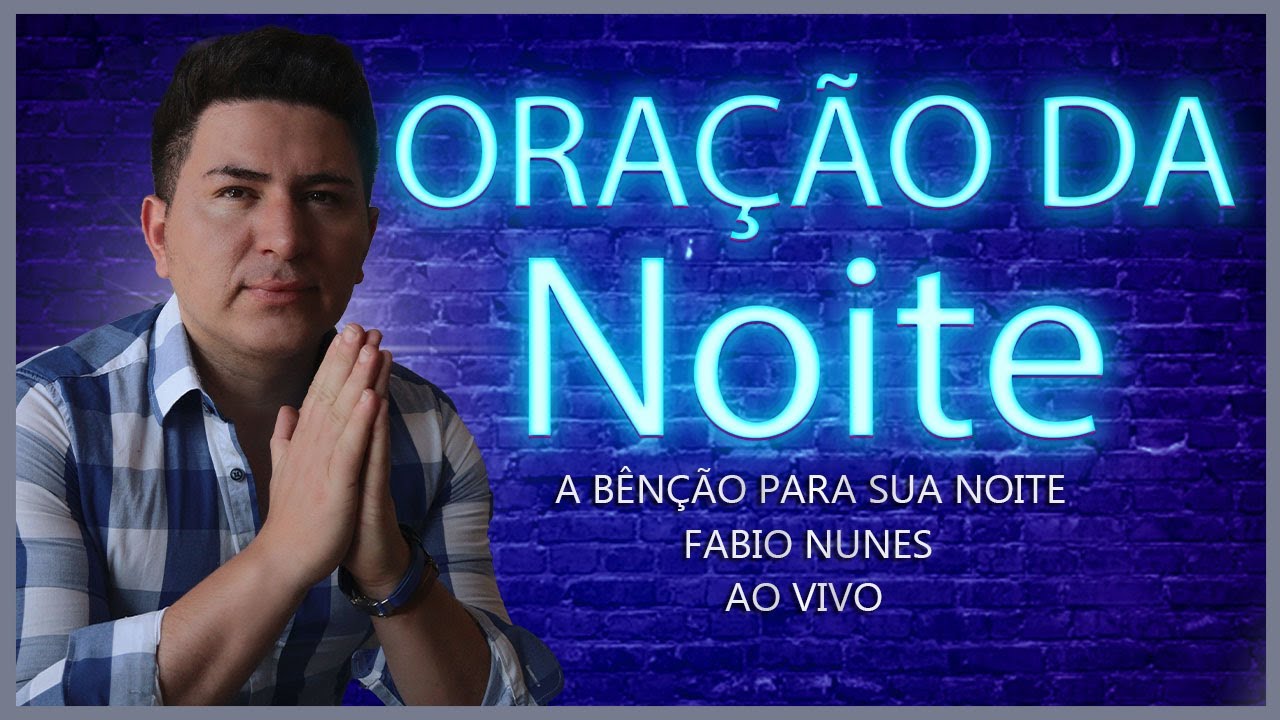 🔴ORAÇÃO DA NOITE🔥 CAMPANHA ÁGUAS QUE SARAM 1º NOITE - Fabio Nunes