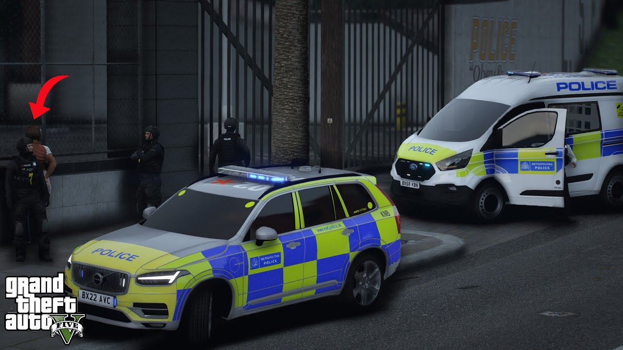 RIFLE REPORTED.. | London Met Police | SCO19 Trojan Unit - GTA 5 LSPDFR #79